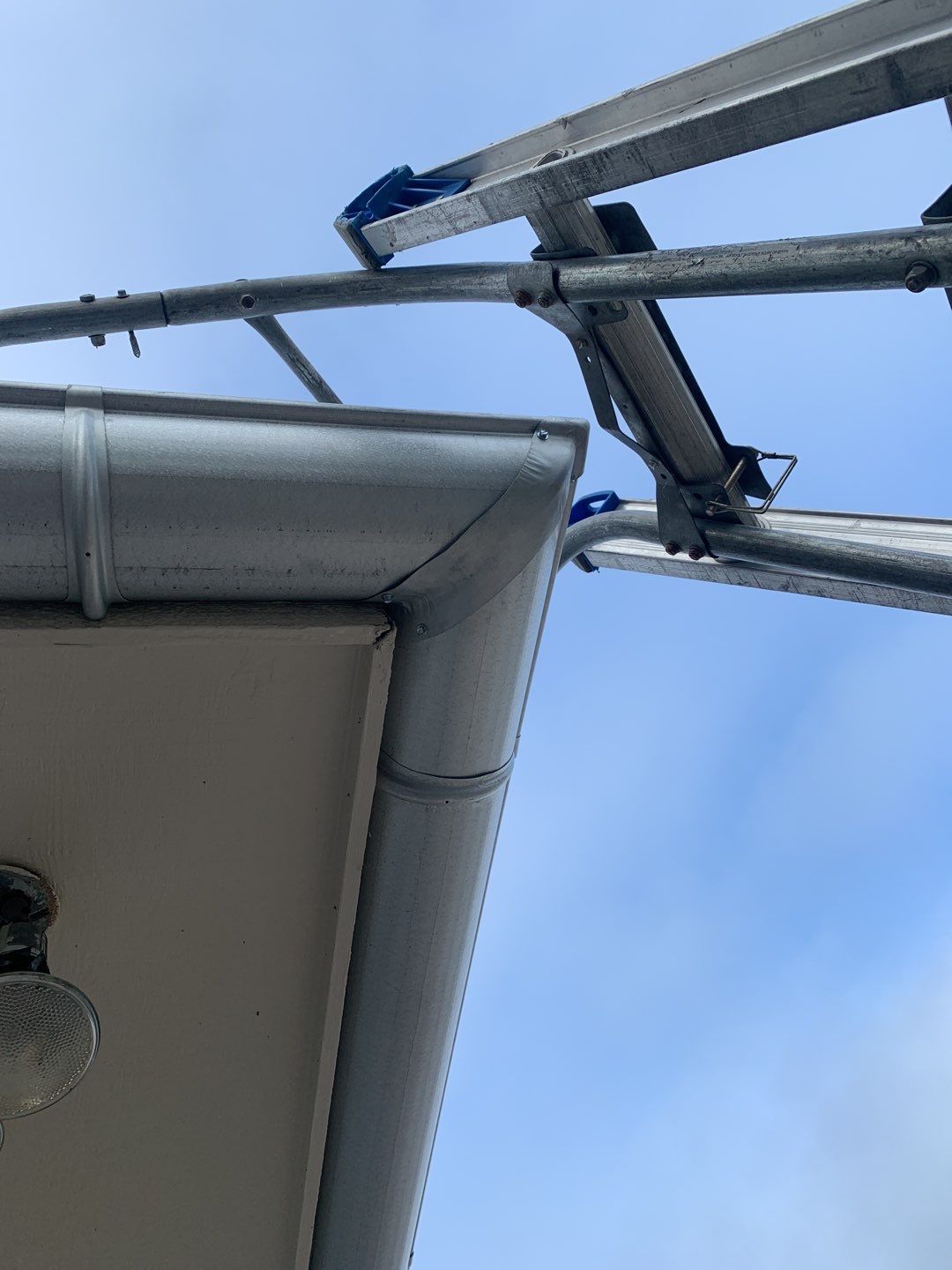 Gutter Installation using Half Round Seamless Gutters by Gutter Professors