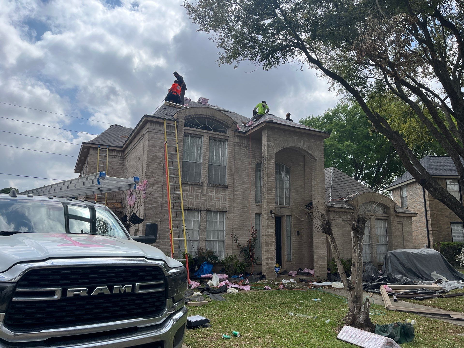 Residential Roofing Repair using Owen's Corning Duration (Lifetime) Shingles by Roof Repair Company