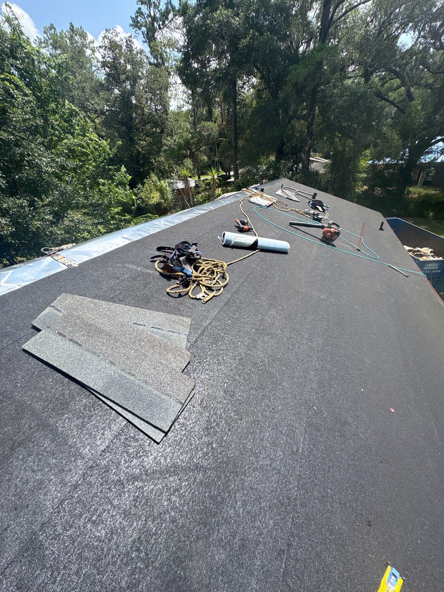 Residential Roof Replacement and Decking Repair in Ocala, Florida by Pinnacle Roofing Group