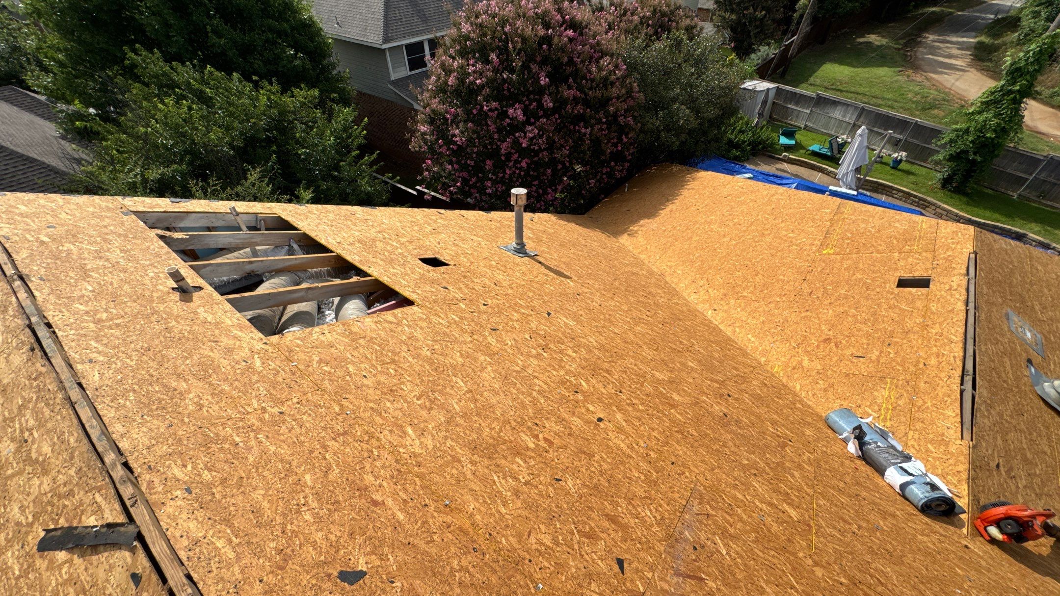 Residential Roofing Installation using Malarkey Secure Choice Roof System by Harvey Roofing & Construction