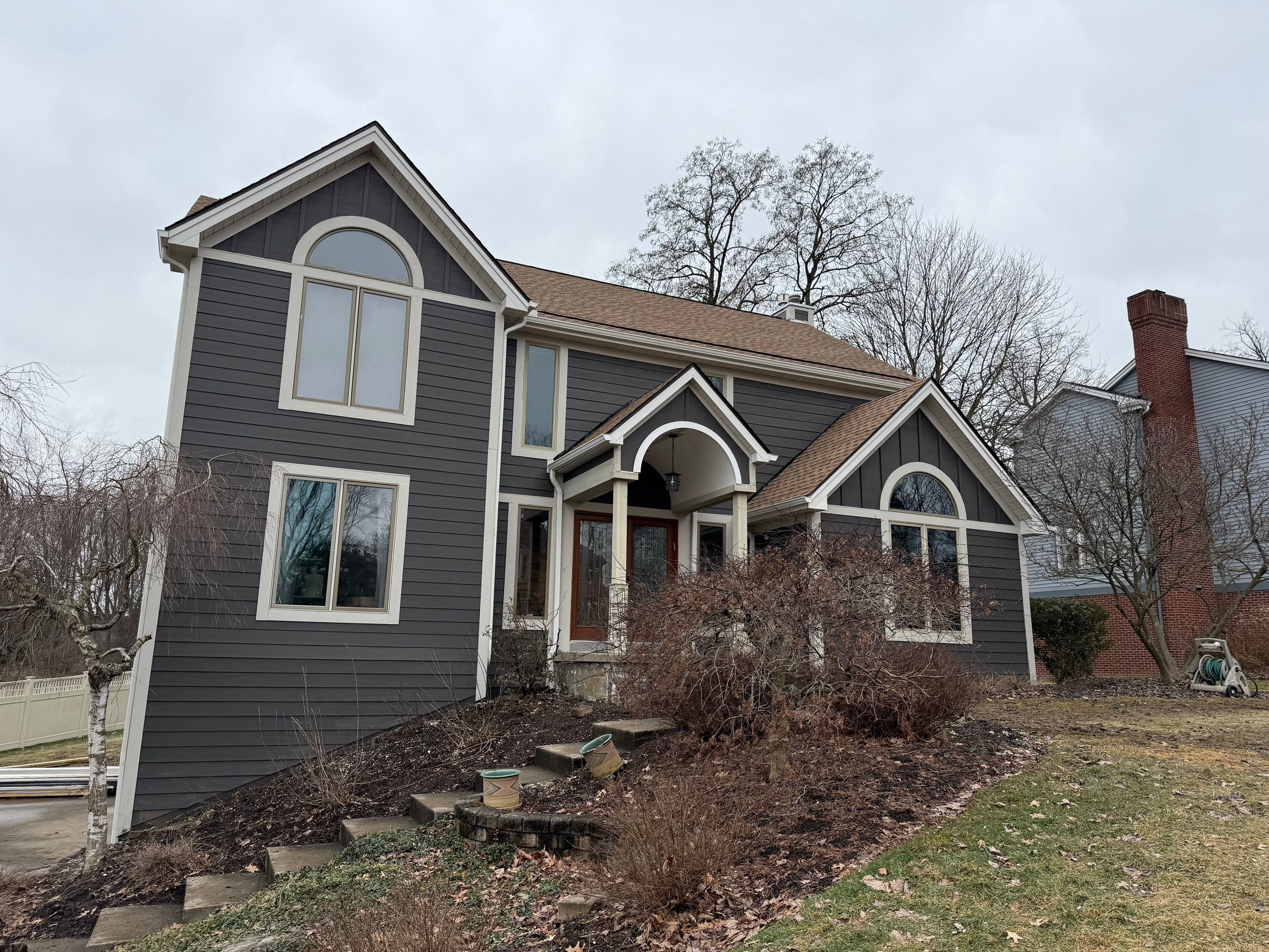 Full exterior remodel by Cousins Roofing Siding & Decks