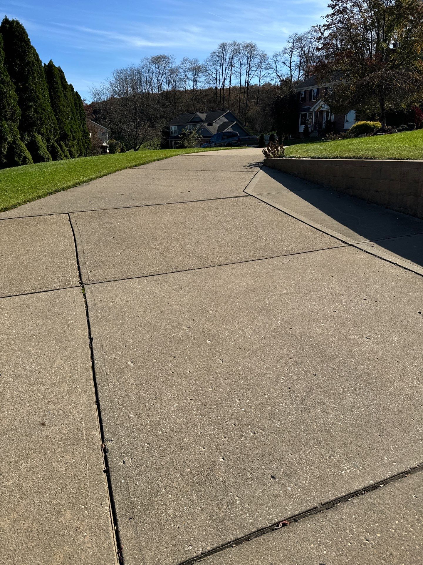 Twilight Driveway Project in Bridgeville by Floors in a Day, Inc