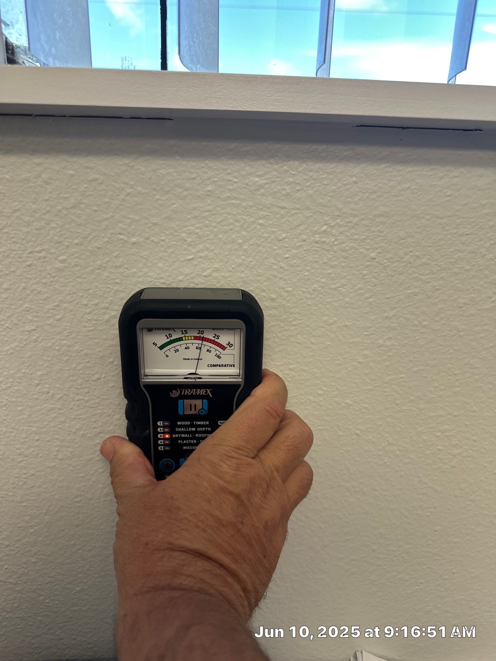 Mold testing in a commercial building by Building performance Solutions LLC