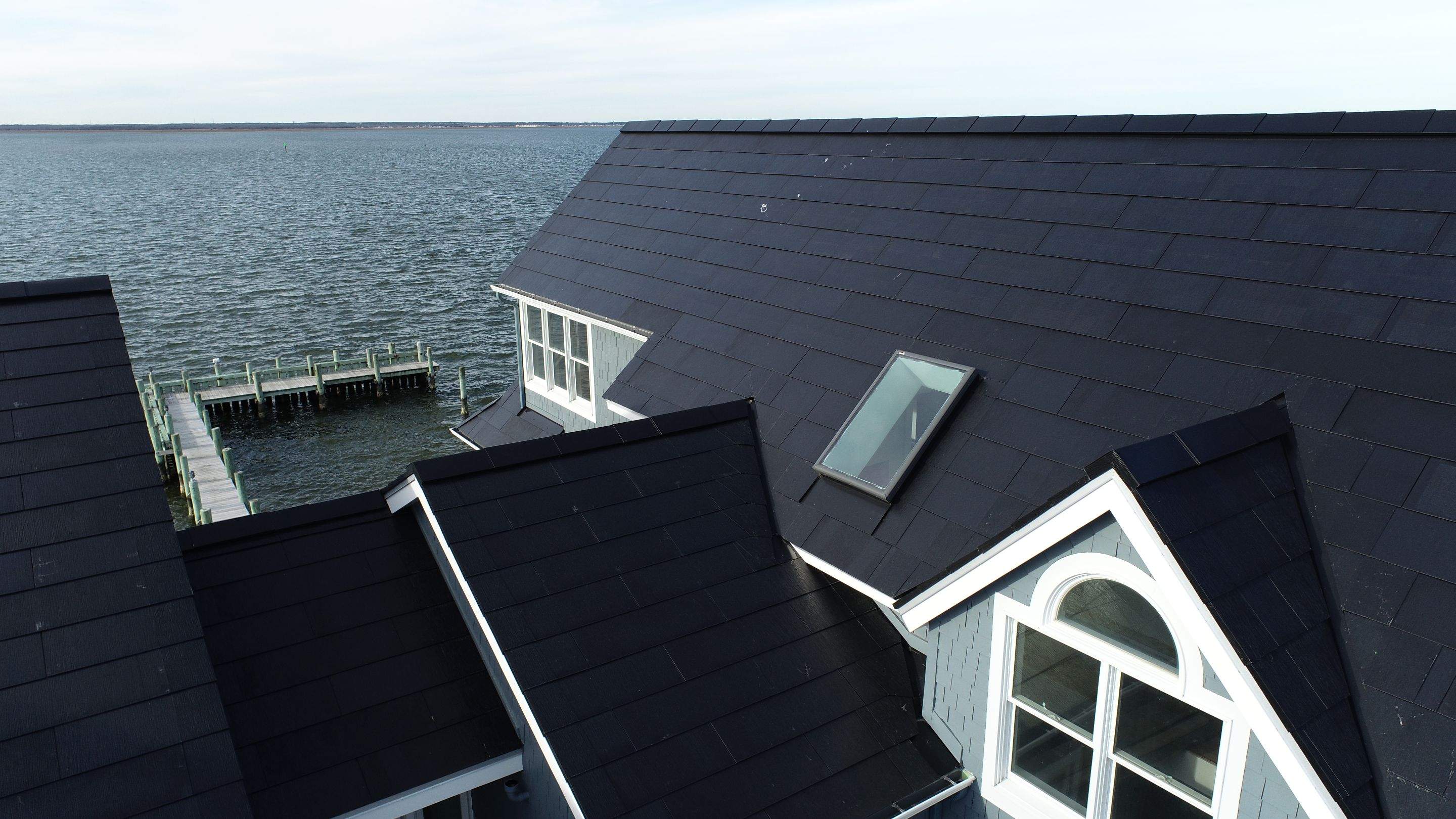 Tesla Solar Roof Long Beach Island New Jersey by American Home Contractors