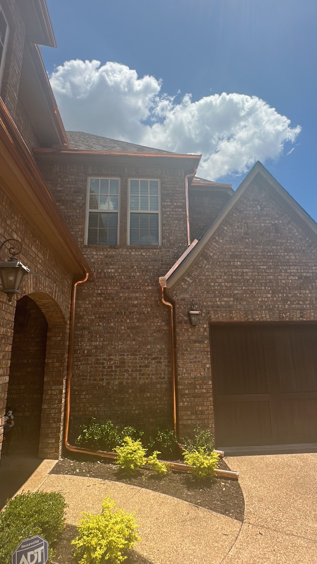 Beautiful Estate Remodel - Roof, Copper Gutters, Exterior Stain, Siding Replacement by First United Roofing & Construction
