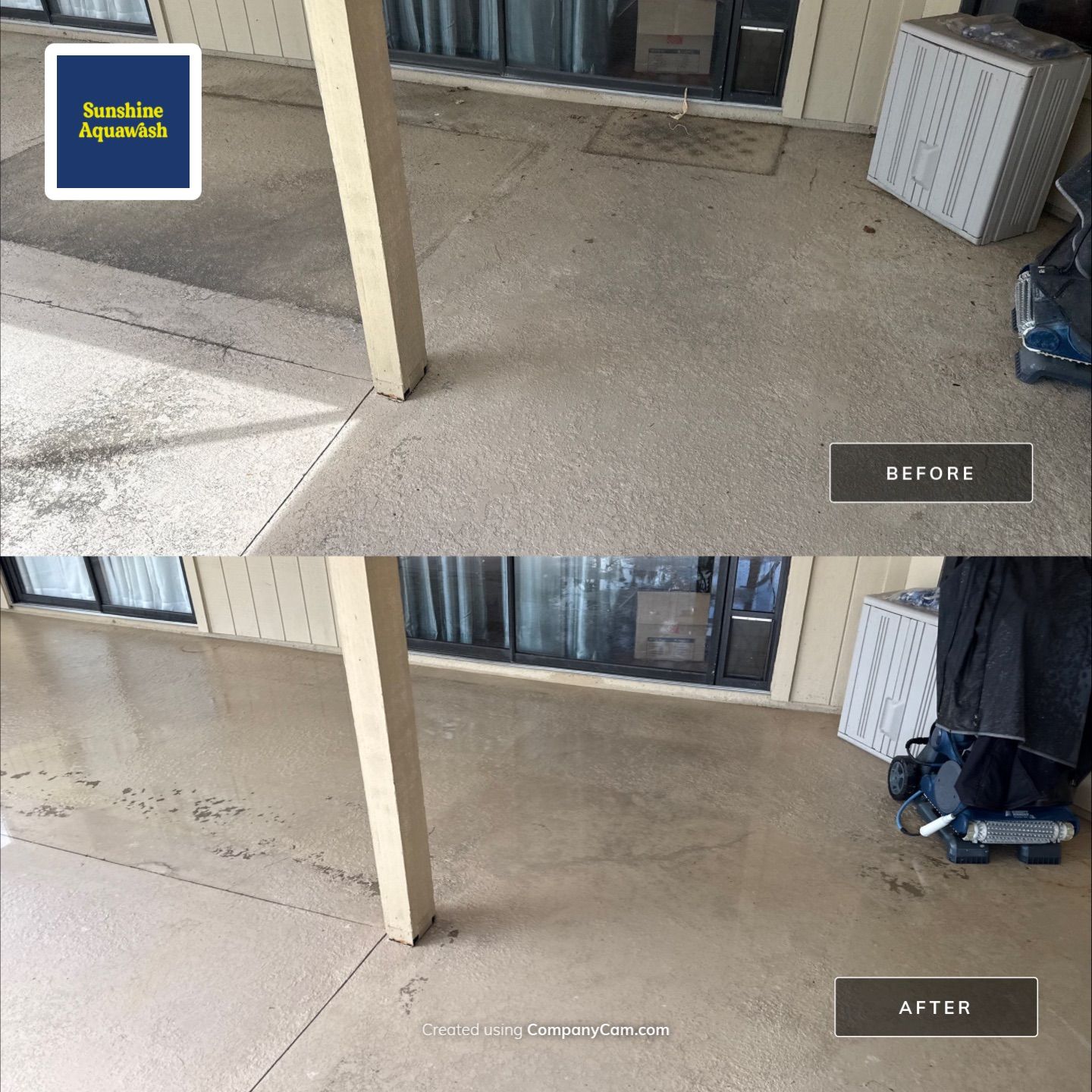Pool Cage & Painted Pool Deck Cleaning in Sarasota, FL | Soft Wash by Sunshine AquaWash