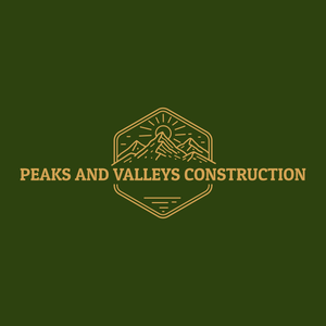 Logo for Peaks And Valleys Construction LLC