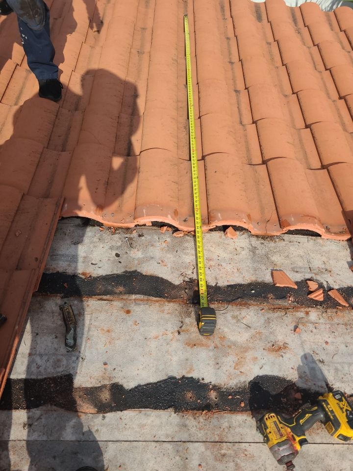 Concrete Tile Roof Repair using Concrete Roof Tile by Aastro Roofing