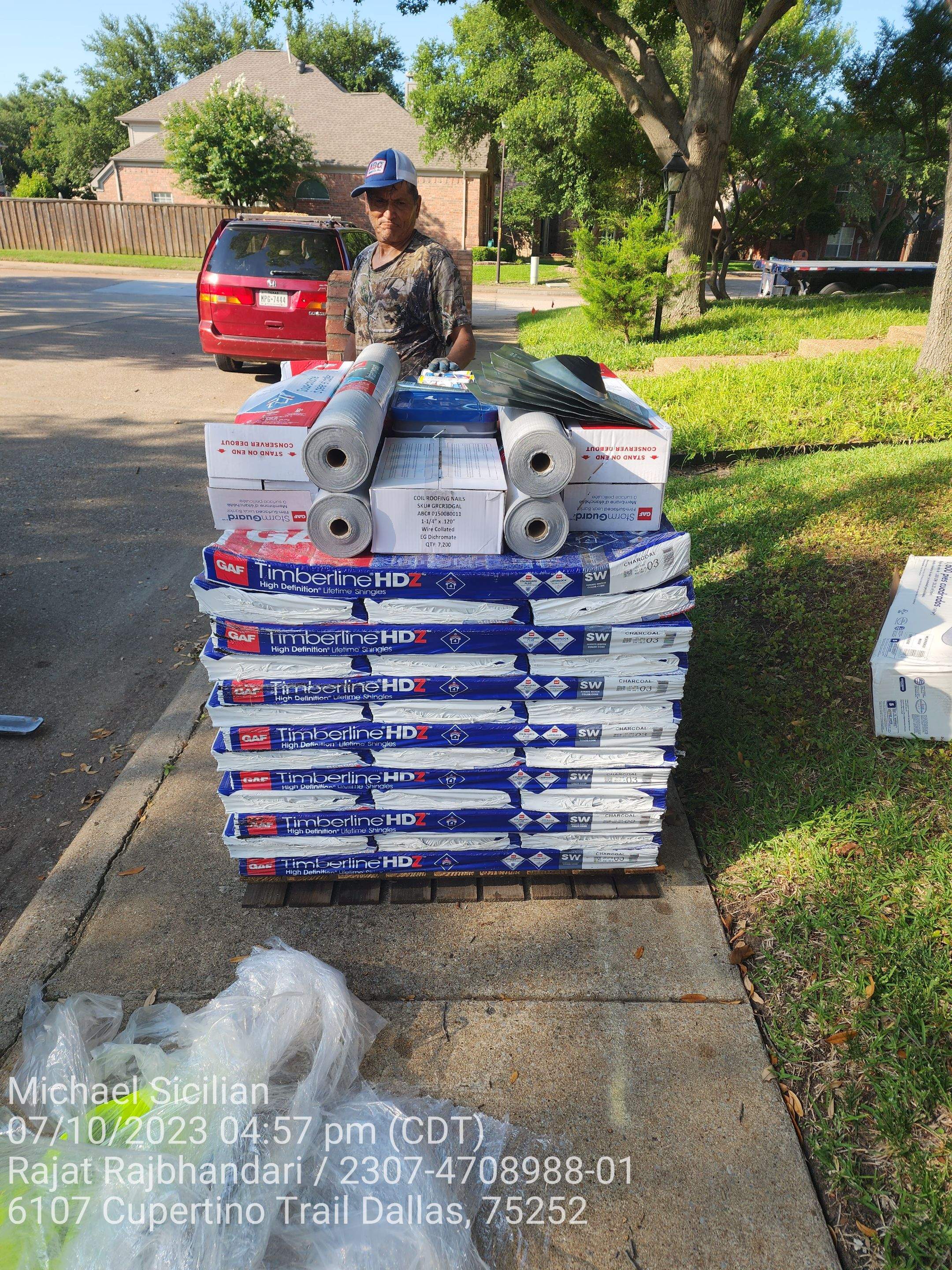 Project in Dallas by Zeus Exteriors