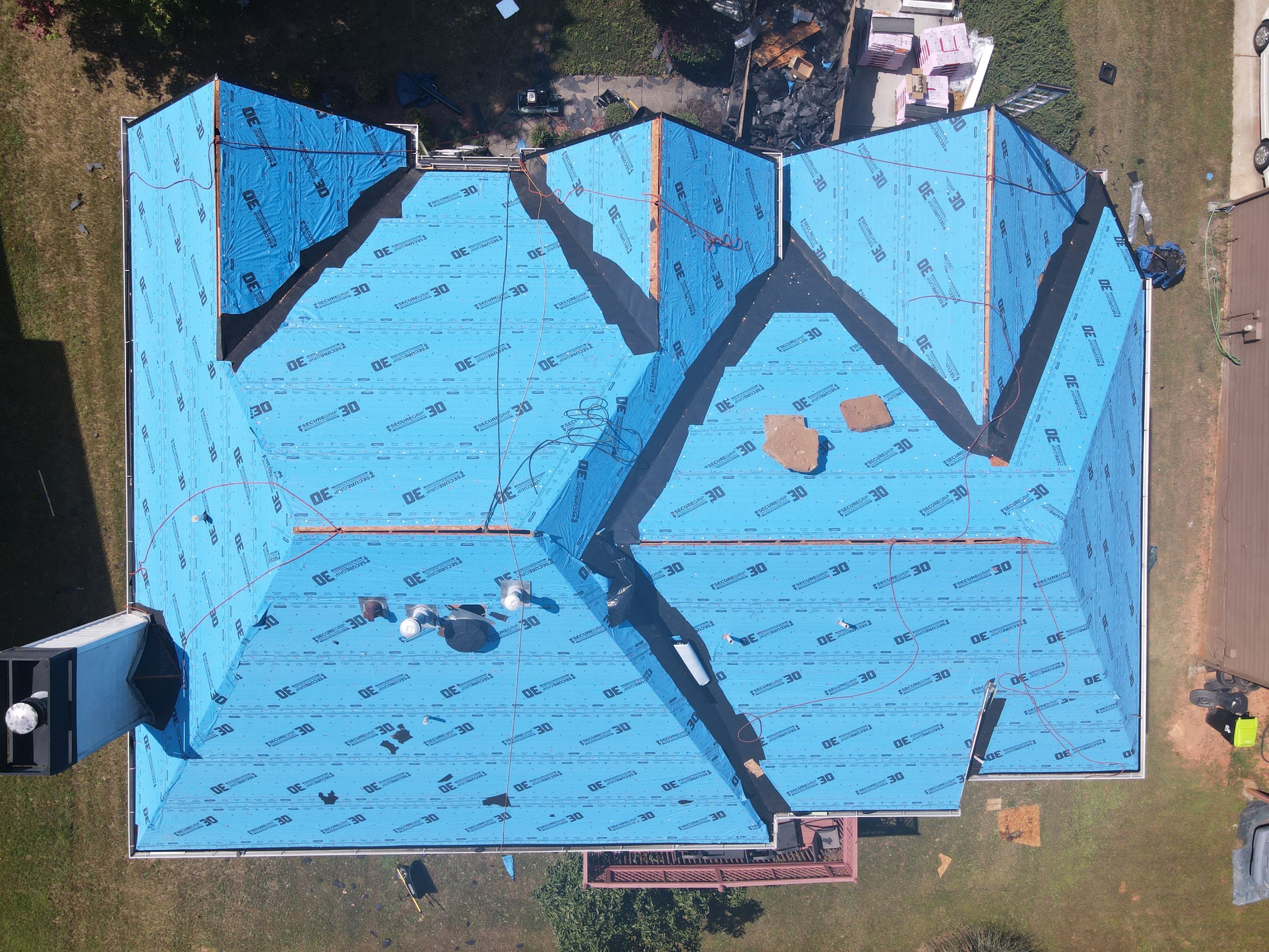 Residential Roofing Installation using Owens Corning by Inspector Roofing and Restoration