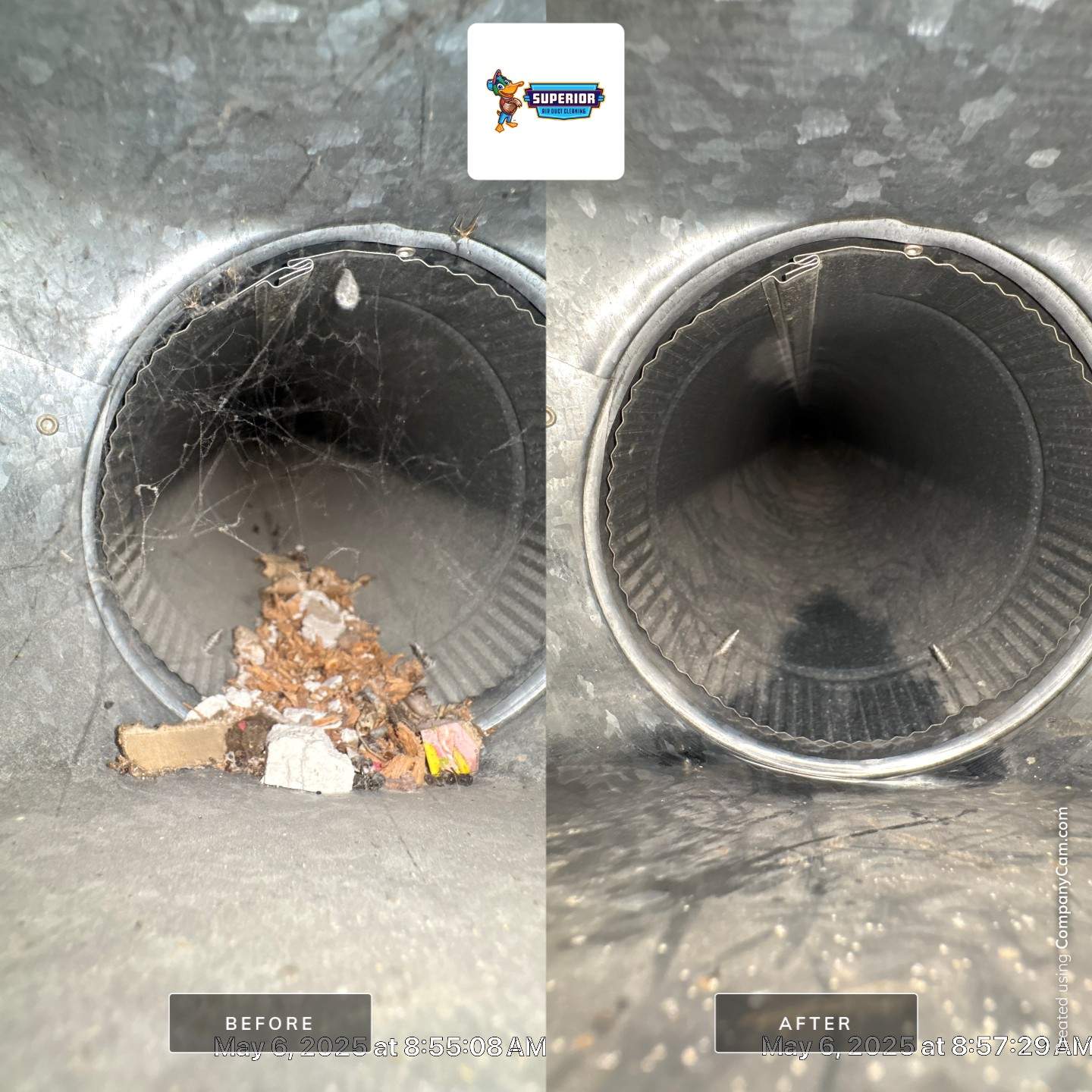 Air Duct Cleaning With a Vacuum Truck in Aliquippa, PA by Superior Air Duct Cleaning