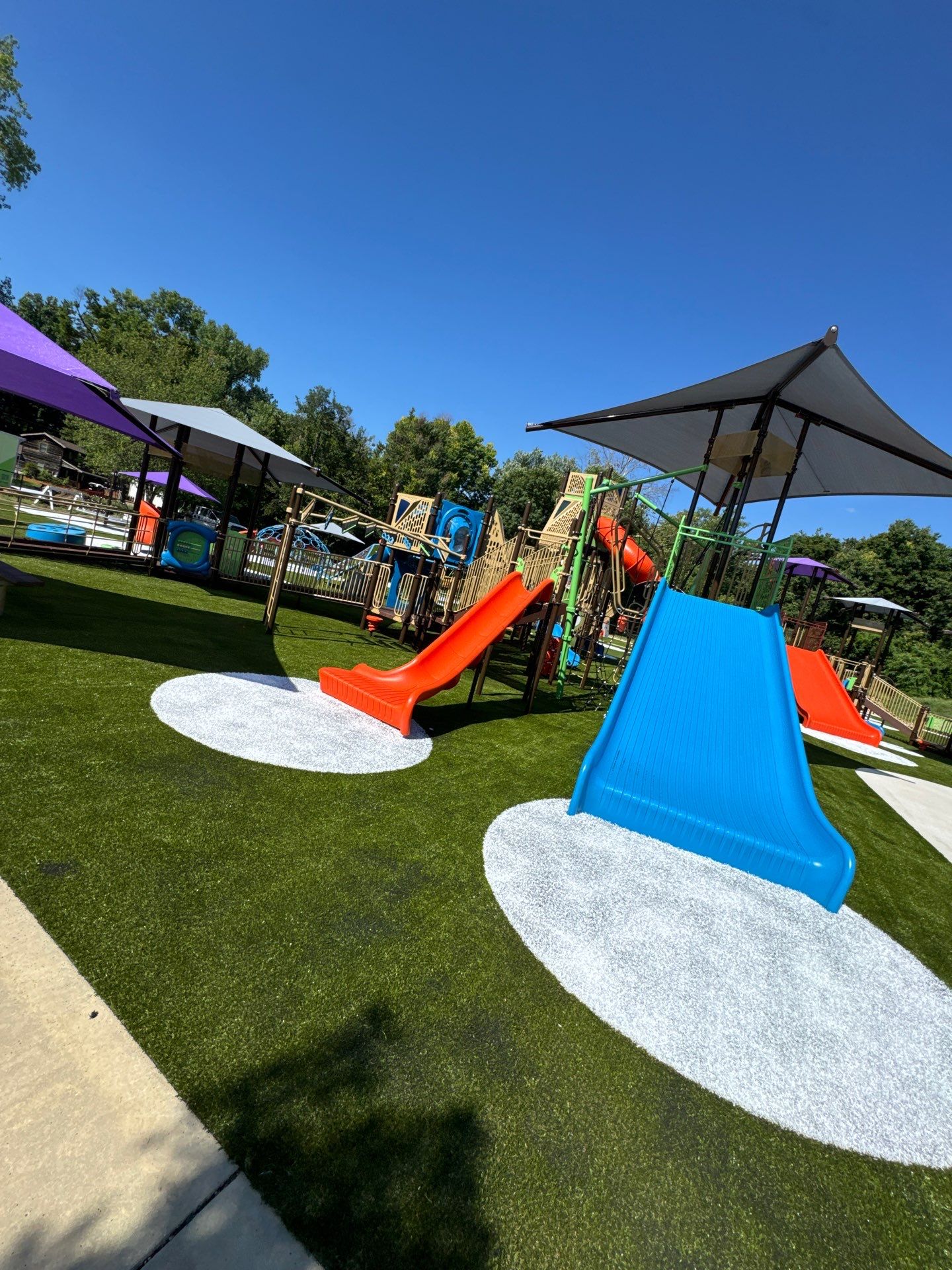 Lou Dennis Playground Grass by ForeverLawn NEIN/INDY