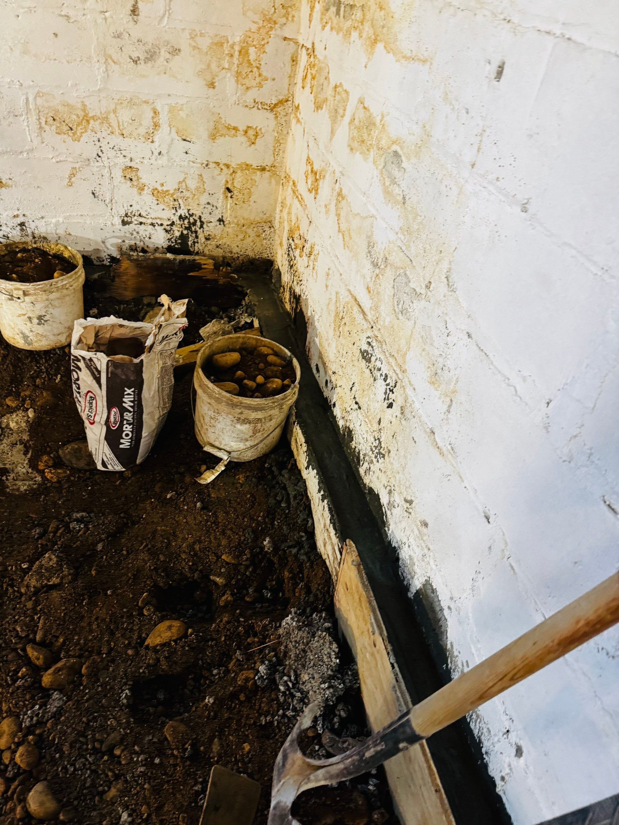 Concrete Floor Replacement and Interior French Drain Project in Morris Plains, New Jersey by Pure Service Pro, LLC 