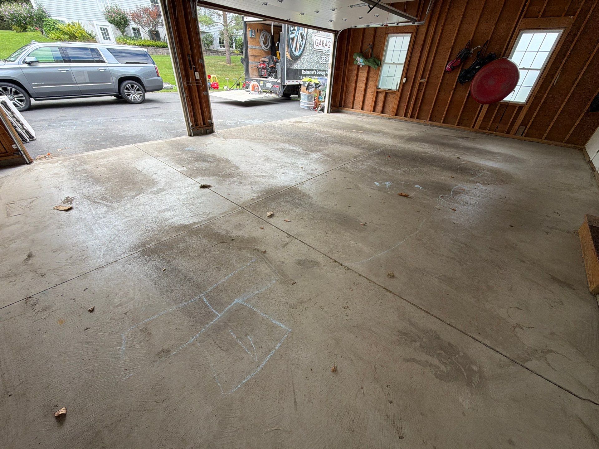 Vintage Silverado Garage Coating by NG Masonry & Construction LLC