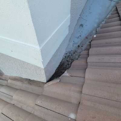 Residential Roofing Repair using Concrete Tile