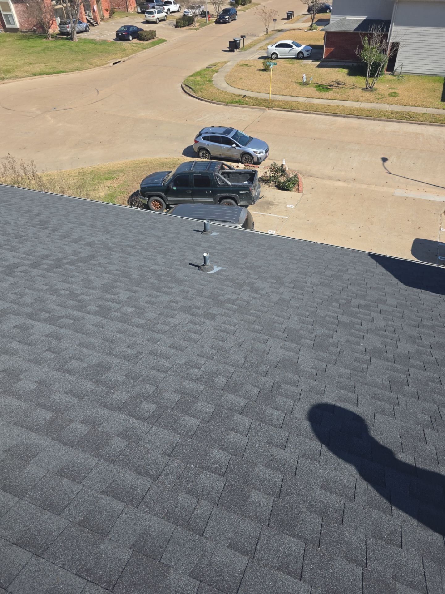Our salesmen actually WORK for you! by REPS Austin Area Roofer