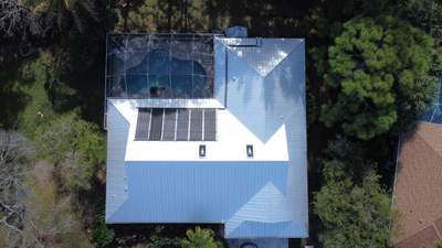 5-V Crimp Metal Roof Replacement