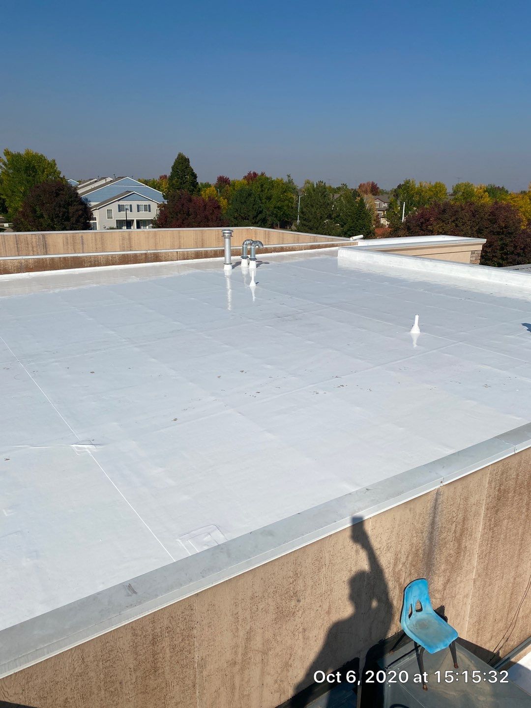 Commercial Roofing Installation using American Standard Coating - S  by A to Z Roofing