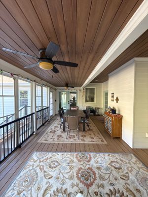 Elevated Deck and Screened-In Porch Replacement in Powder Springs