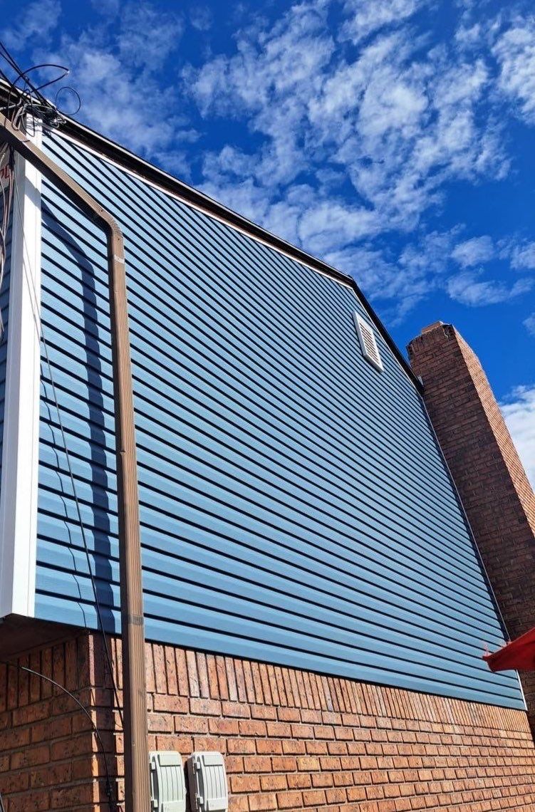 Salt Lake City | Wood Demo & Vinyl Upgrade | Nautica & White by Ideal Siding Utah
