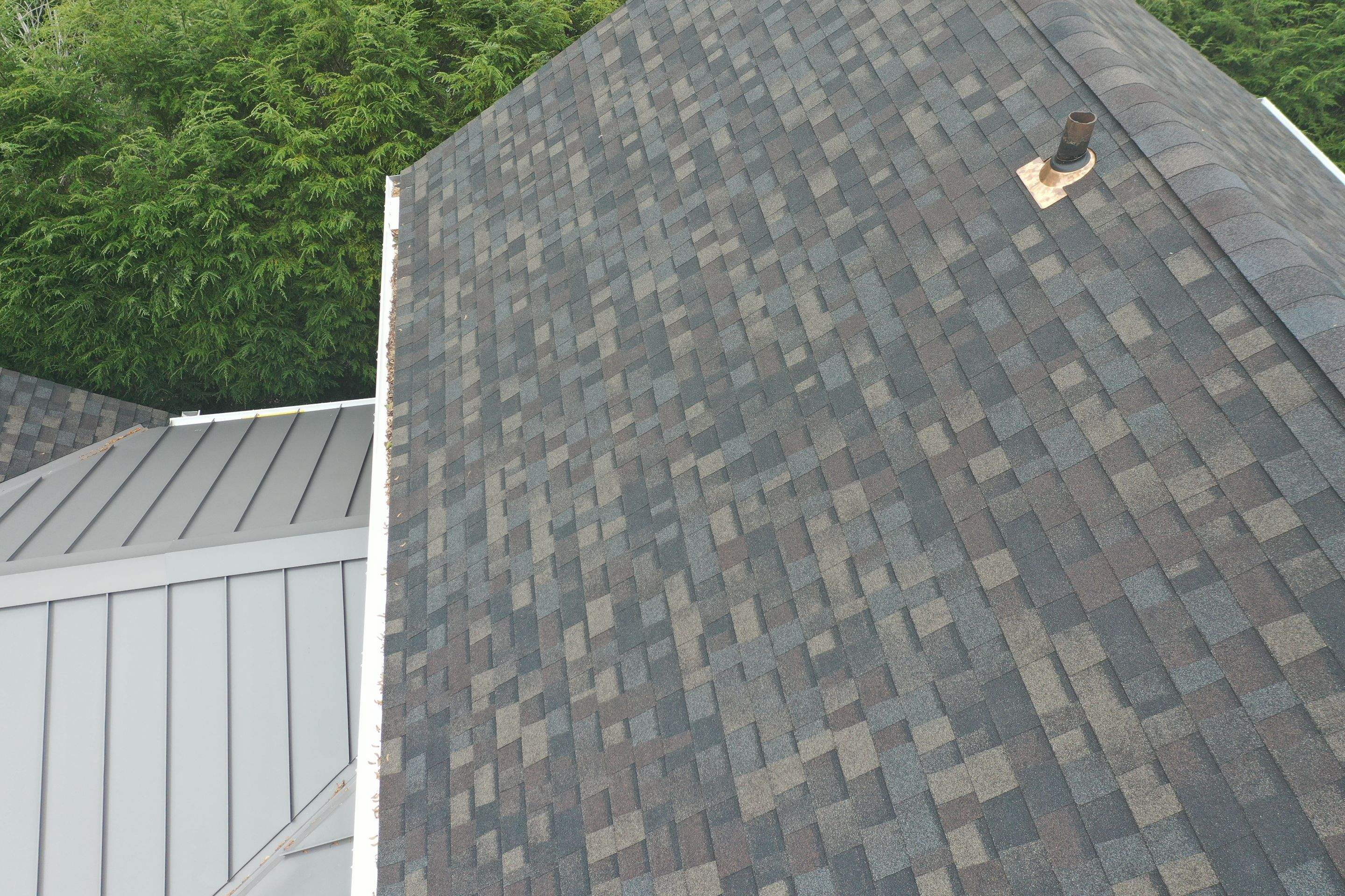 Residential Roofing Installation using Owens Corning TruDefinition by A Plus Exterior