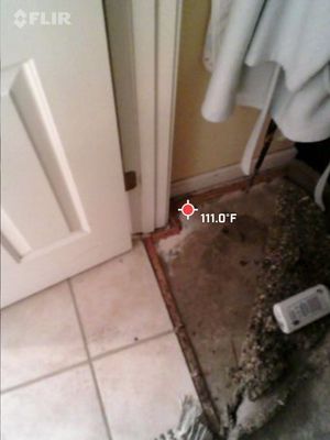Water Leak (Hot Side)