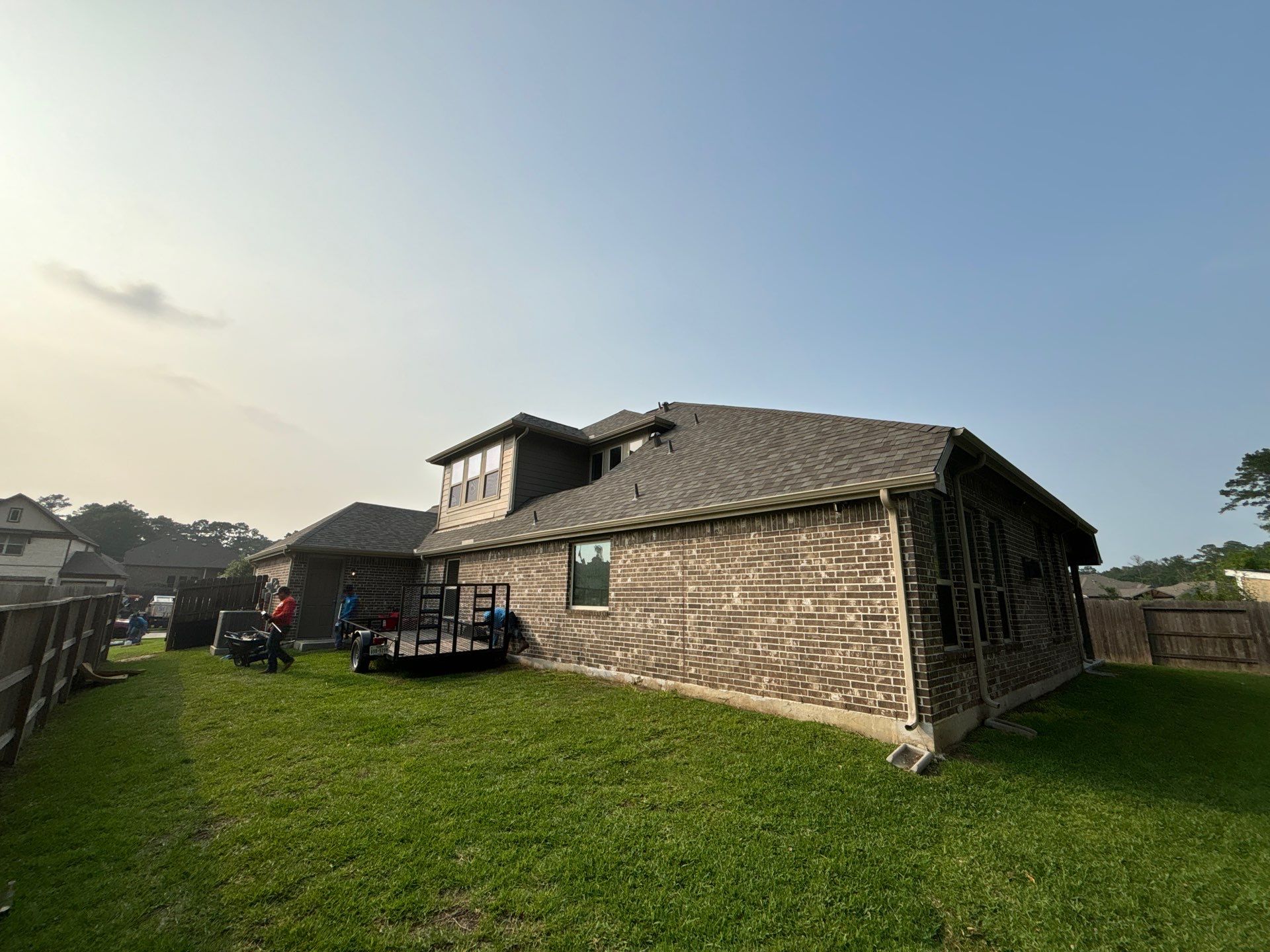 Residential Roofing Installation using Owen's Corning Duration (Lifetime) Shingles by Roof Repair Company