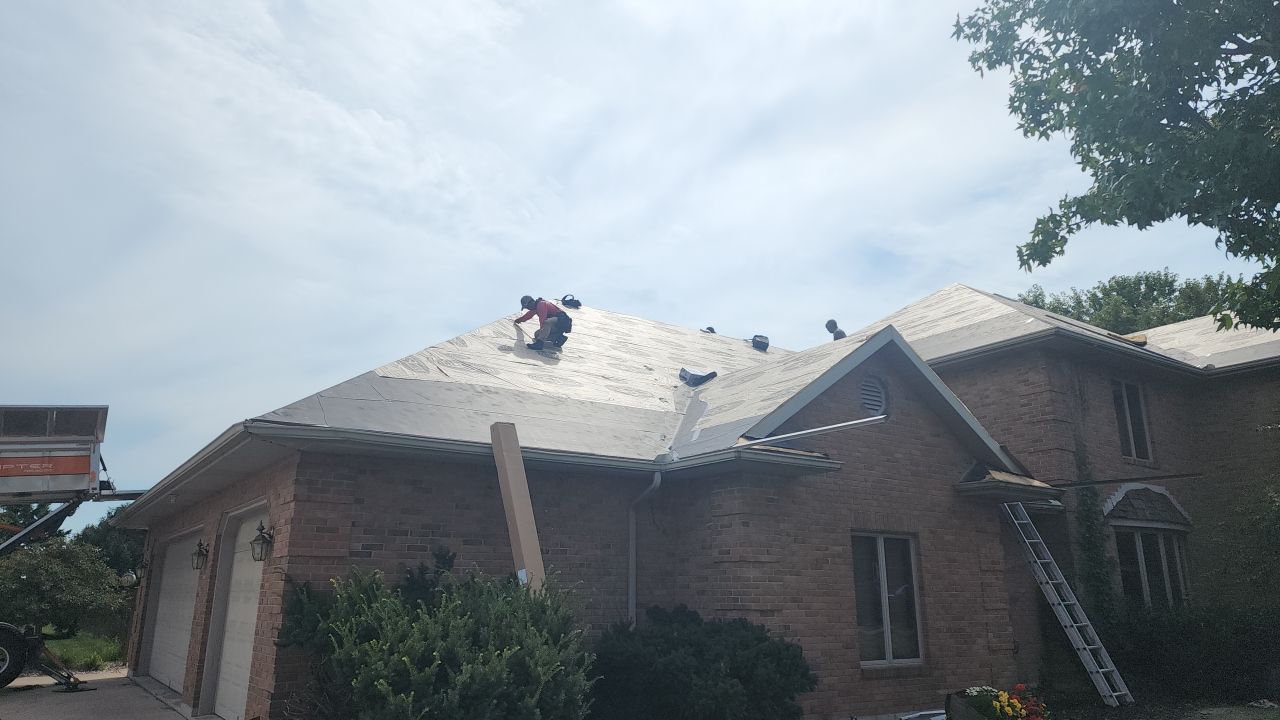 Residential Roofing Repair using GAF Timberline HDZ Shakewood by Nitro Roofing and Construction