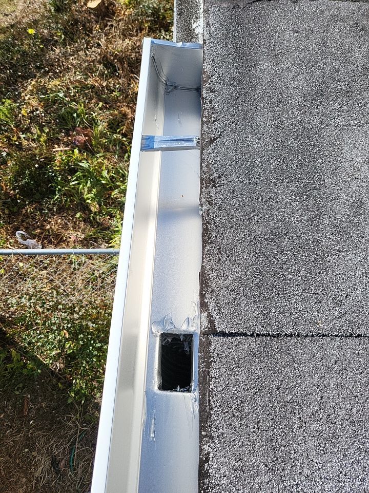 Gutter Installation using K-Style Gutters by Gutter Professors