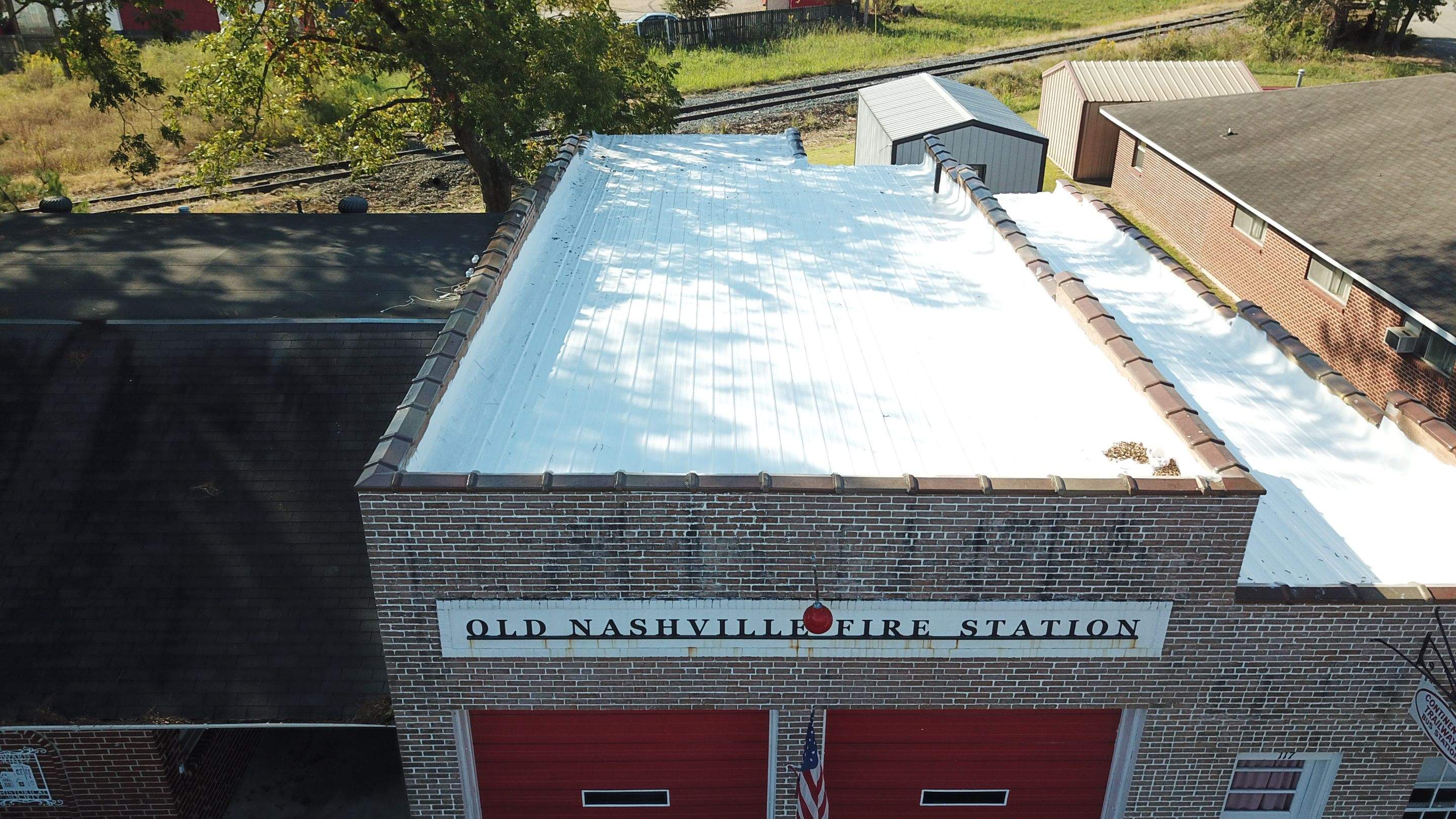 Commercial Roofing Installation using Aldocoat Coatings by Hostetler Roofing
