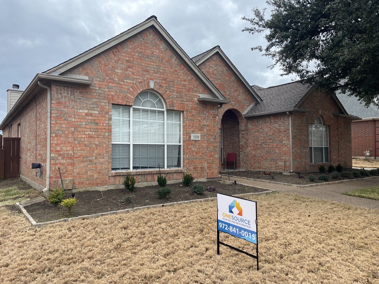 Residential Roofing Installation using GAF Timberline HDZ Weathered Wood by OneSource Roofing and Restoration