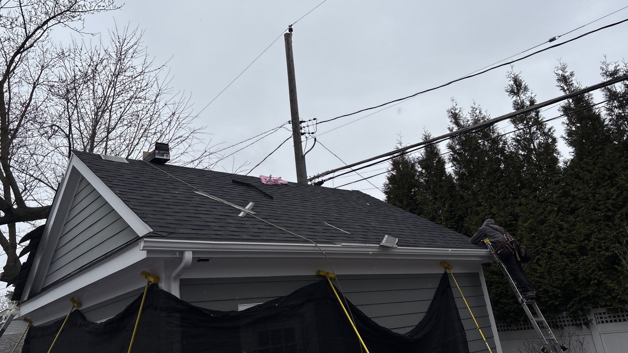Roof Replacement using Owens Corning Duration Flex by 180 Contractors