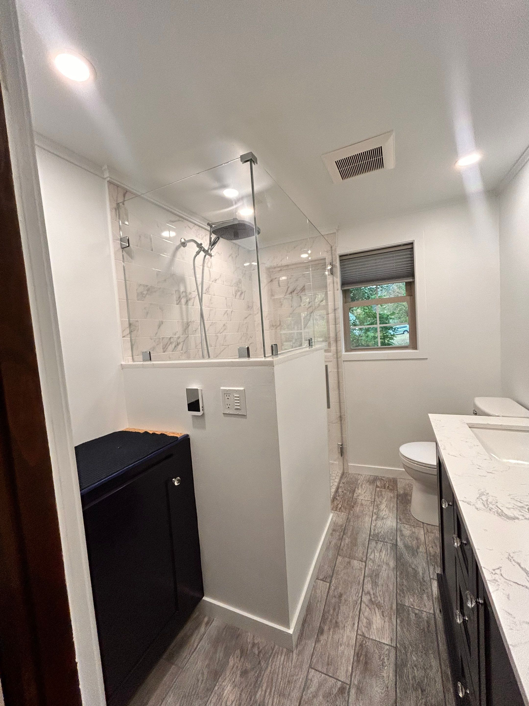 Frameless Shower Enclosure by Cheshire Glass Company