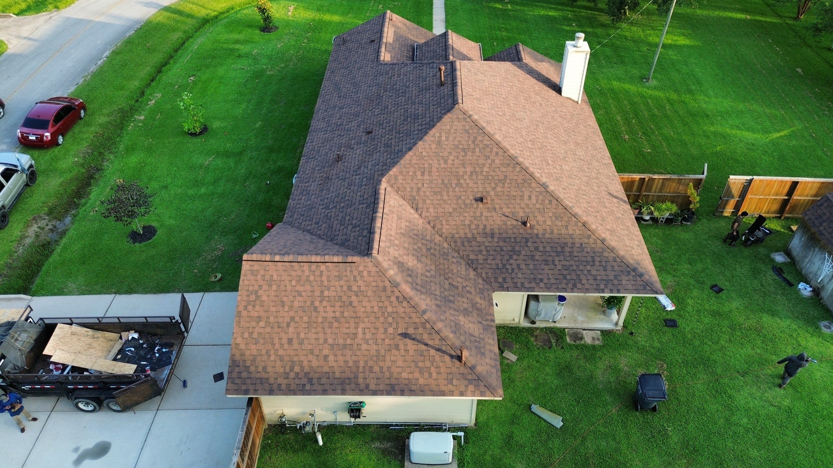 Huffman Roof Install by Modern BYLT Roofing & Construction