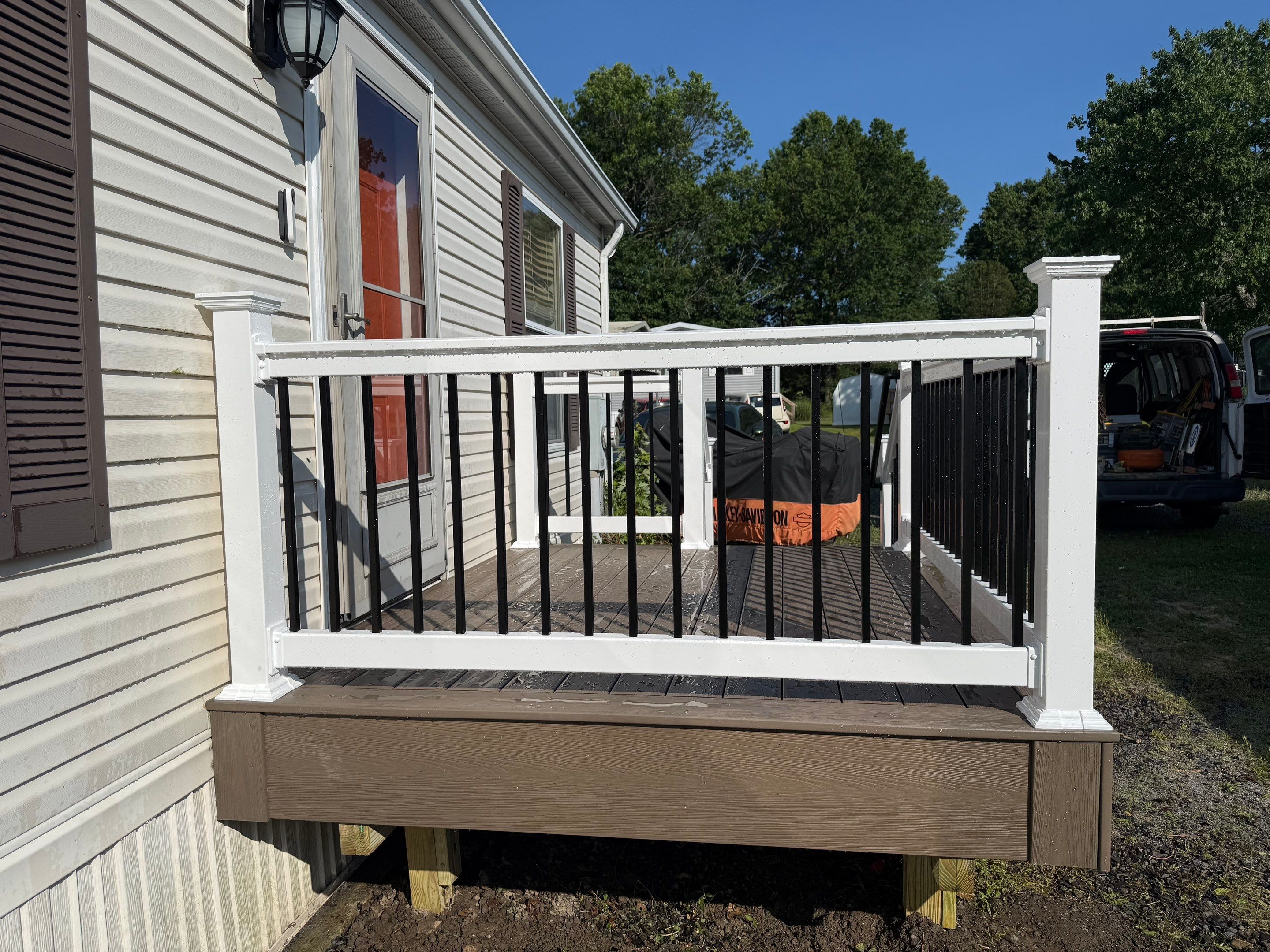 New Deck in Quakertown, Pennsylvania