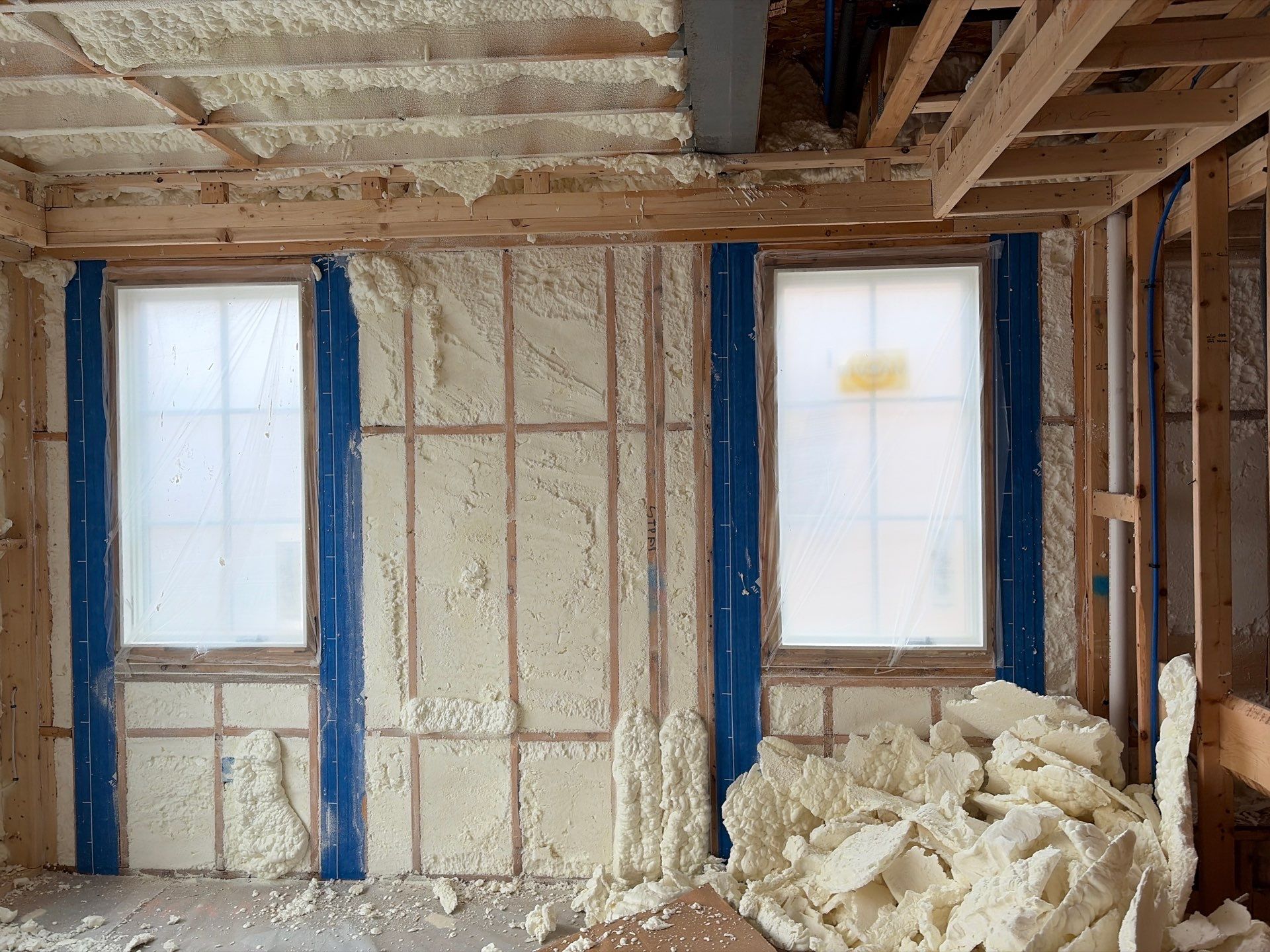 New Home Construction and Multi-Stage Insulation in Sleepy Hollow by NYS Foam & Energy