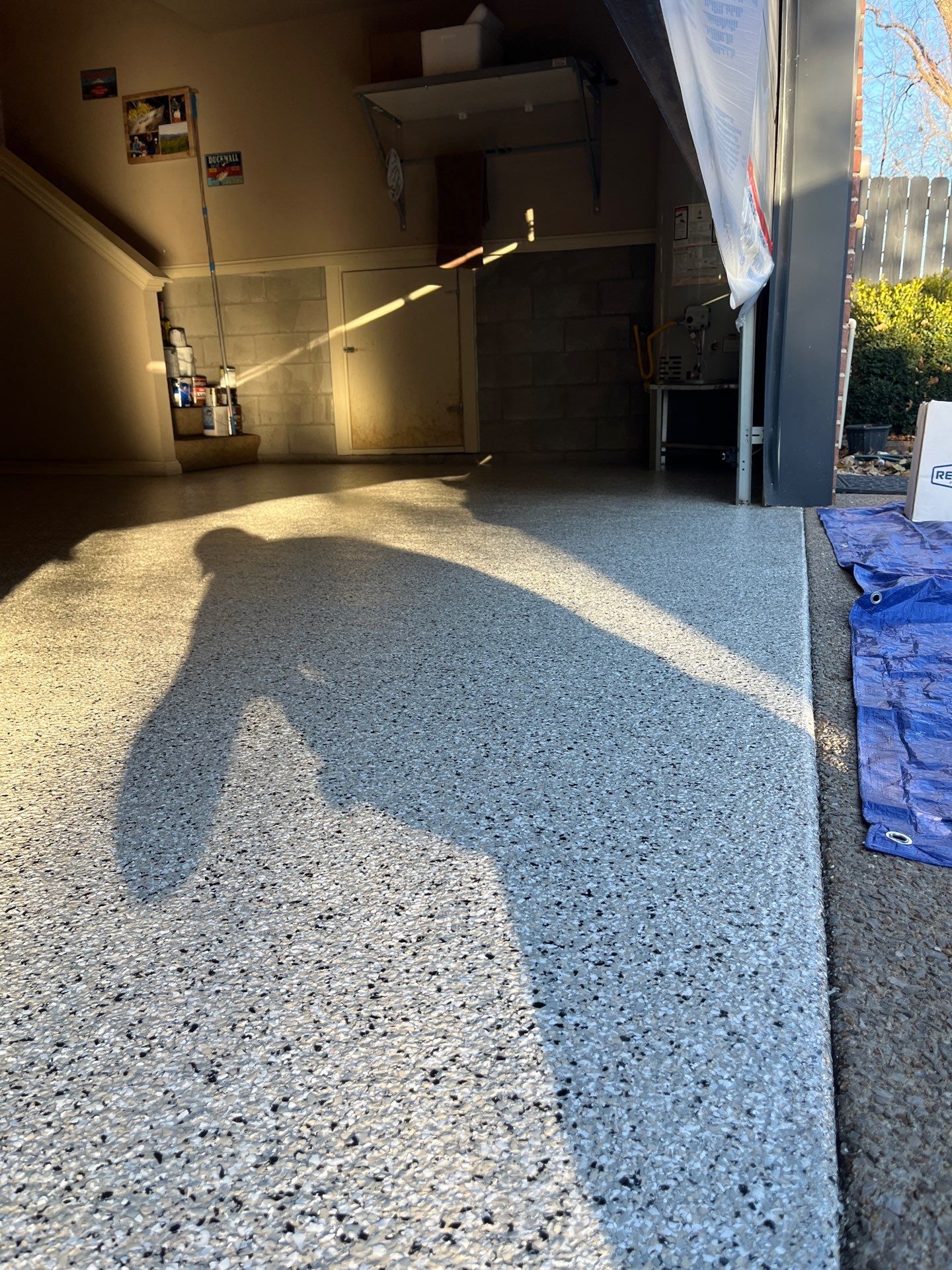 Garage Floor Coating using Cabin Fever by My Garage Floor Guys