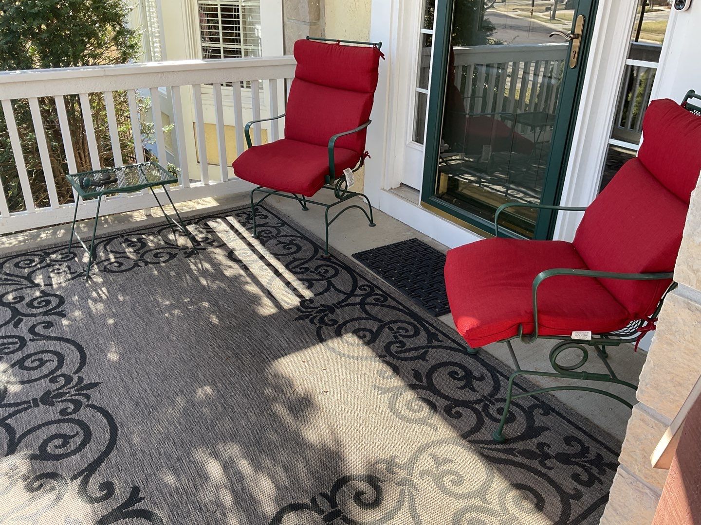 Patio using Cabin Fever by Select Painting, Coatings & Garage Cabinets