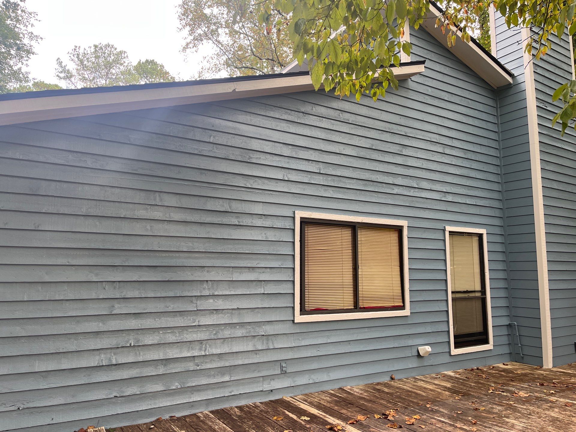 Rotten Wood Replacement, Exterior Painting, and Deck Resurface by Nelson Exteriors 