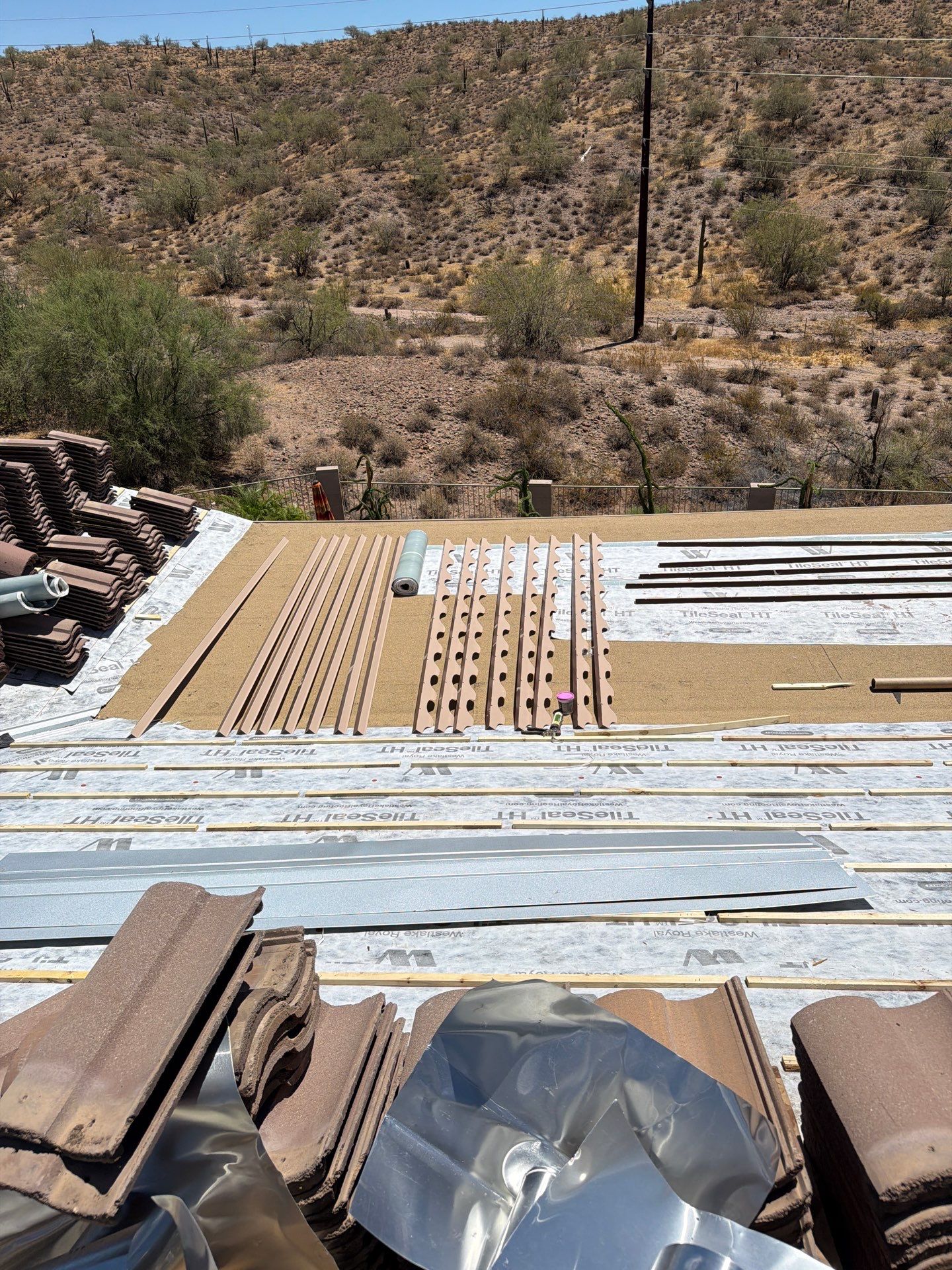 Project in Fountain Hills, AZ by Saint Roofing