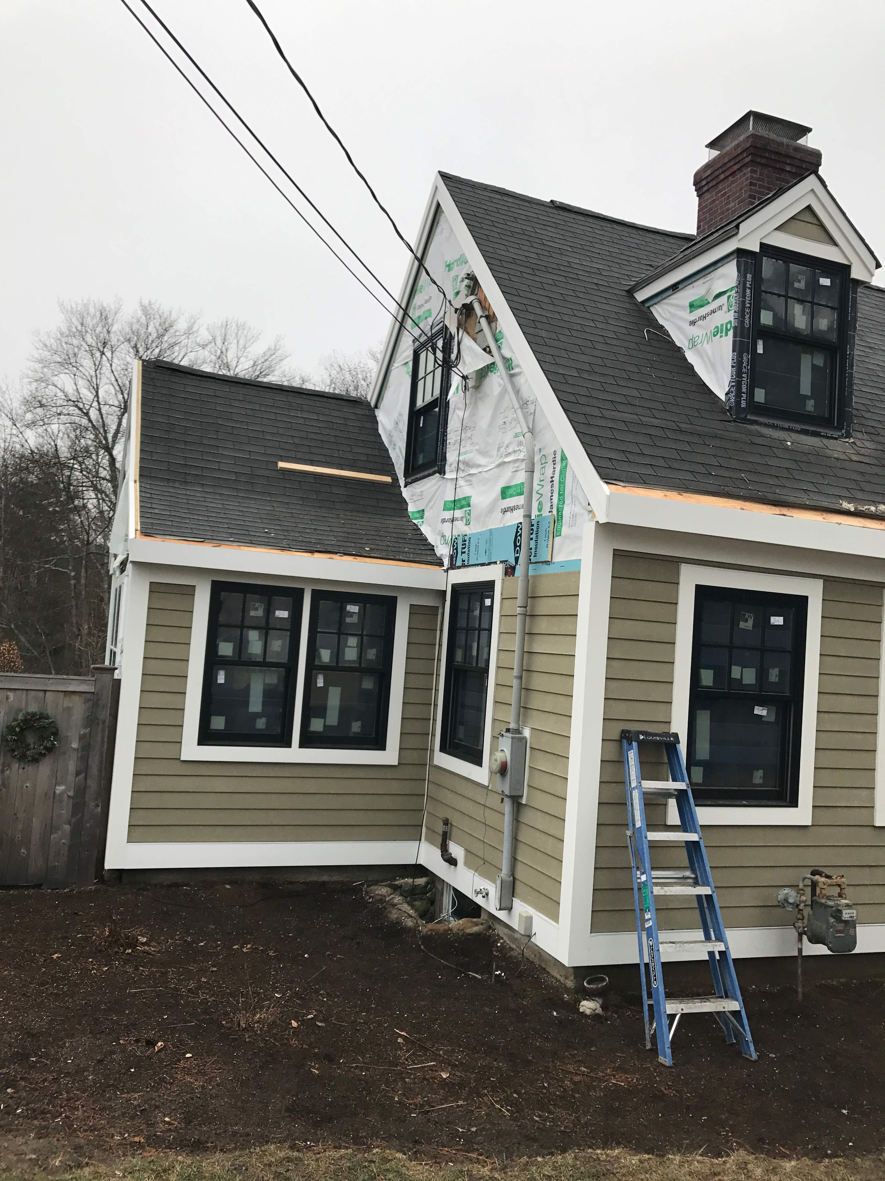 Siding Installation using James Hardie by UBrothers Construction