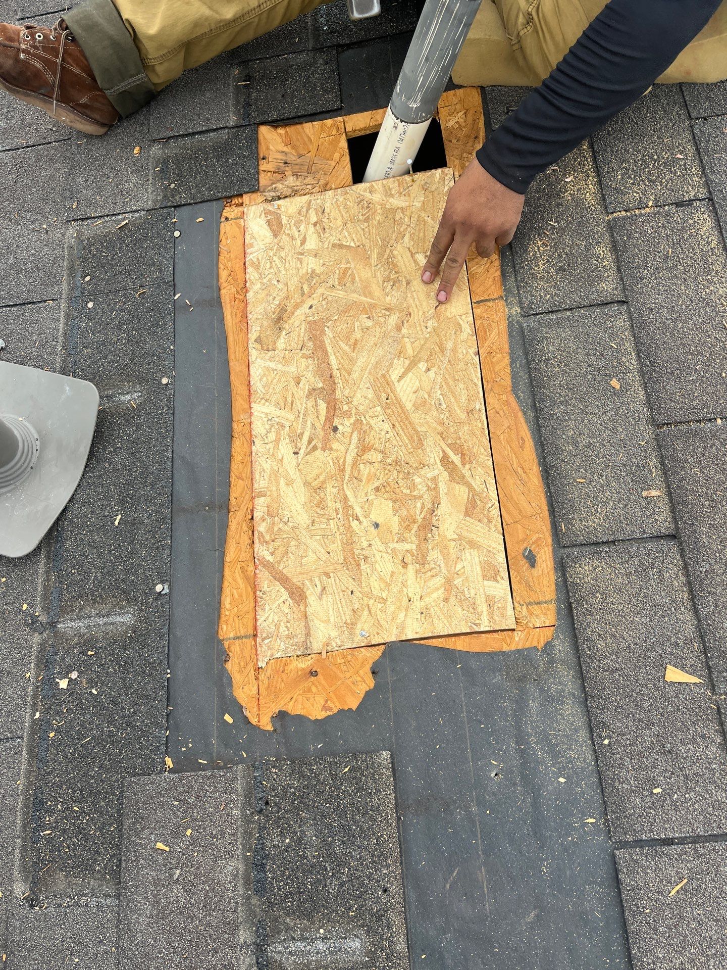 Residential Roofing Repair using Owen's Corning Duration (Lifetime) Shingles by Roof Repair Company