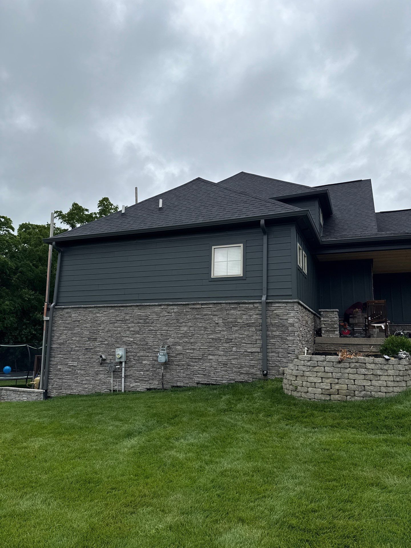 Complete Exterior Transformation with James Hardie Siding in Crestwood by GreenForce Restoration