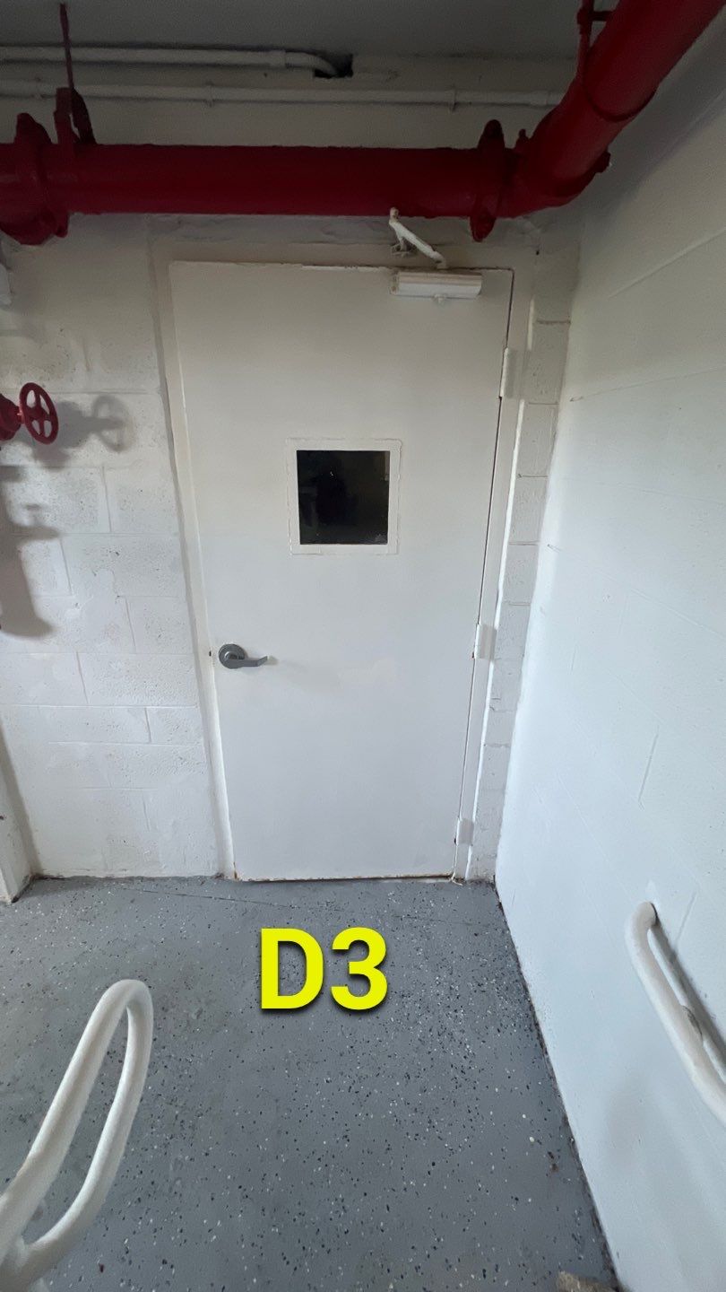 Commercial Stairwell Door Replacement & Hollow Metal Door Retrofit – Pompano Beach High-Rise by The Door Doctor of South Florida, Inc.