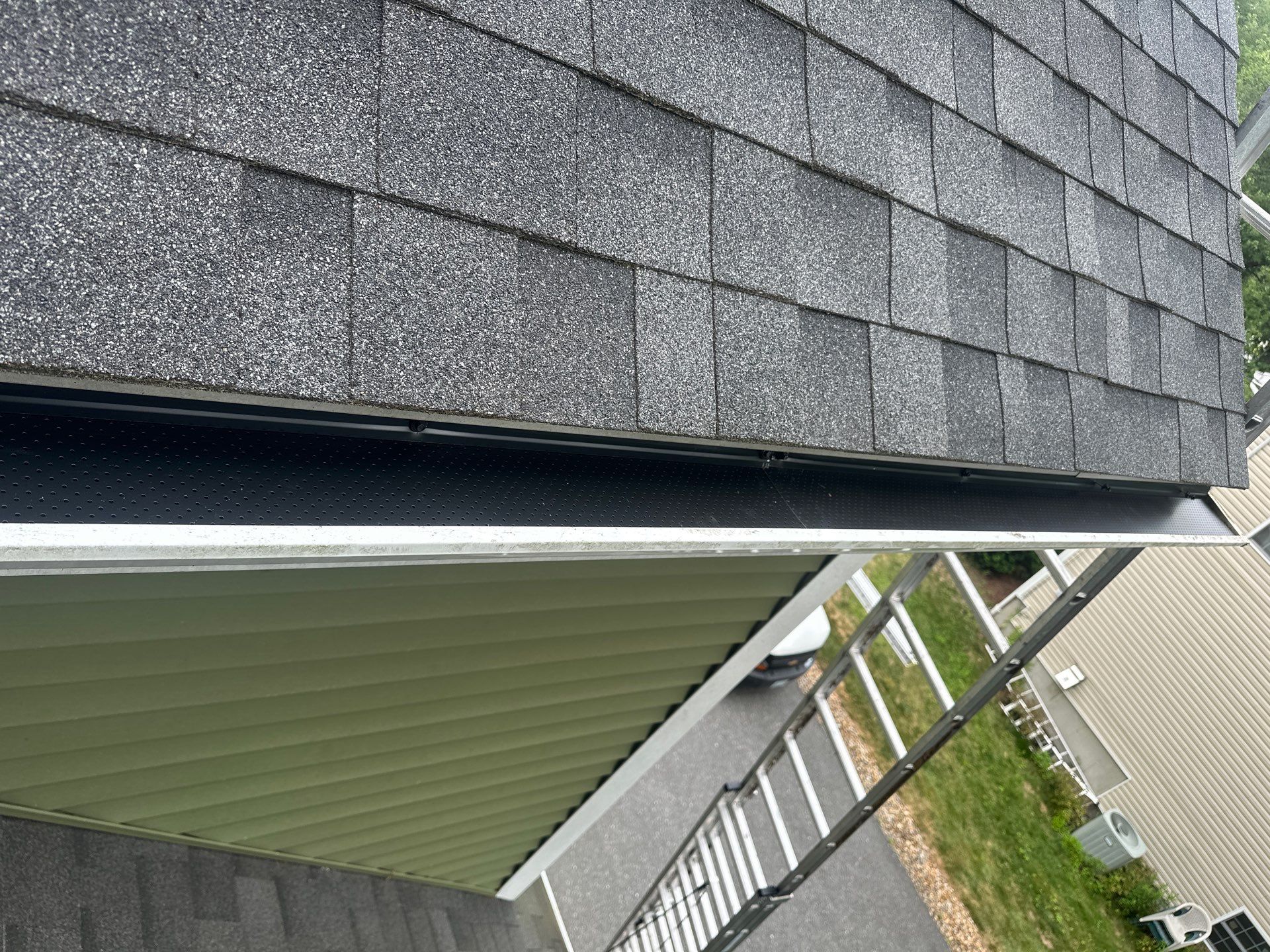 Gutter Cleaning & TREX Gutter Guard Installation in Wilmington, MA by Mighty Dog Roofing of Greater Middlesex County