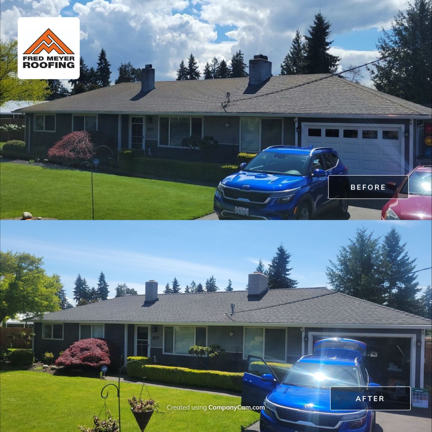 Roofing Project in Des Moines by Fred Meyer Roofing