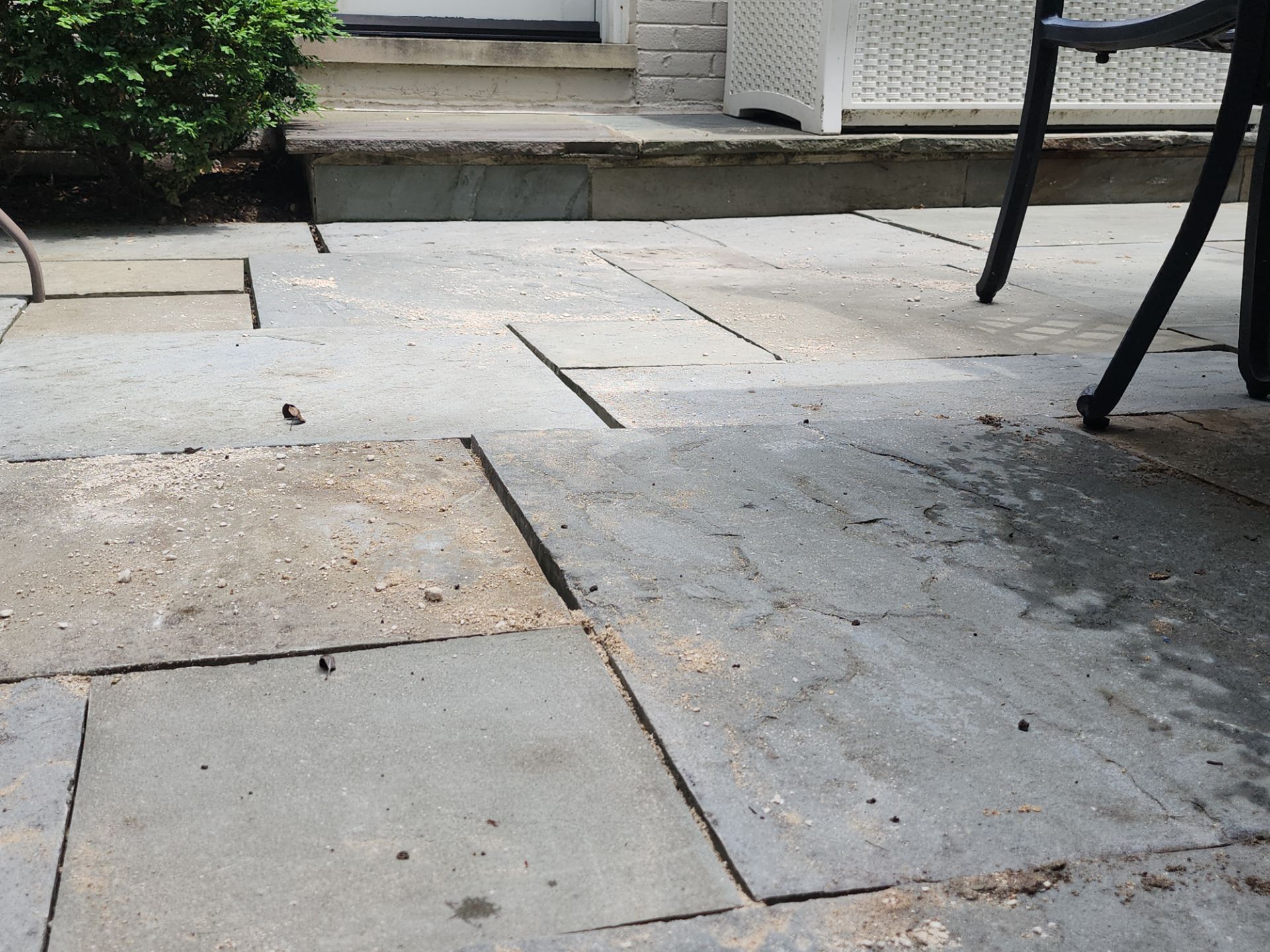 Glenview stone repair, and cleaning by Northern Power Washing LLC.