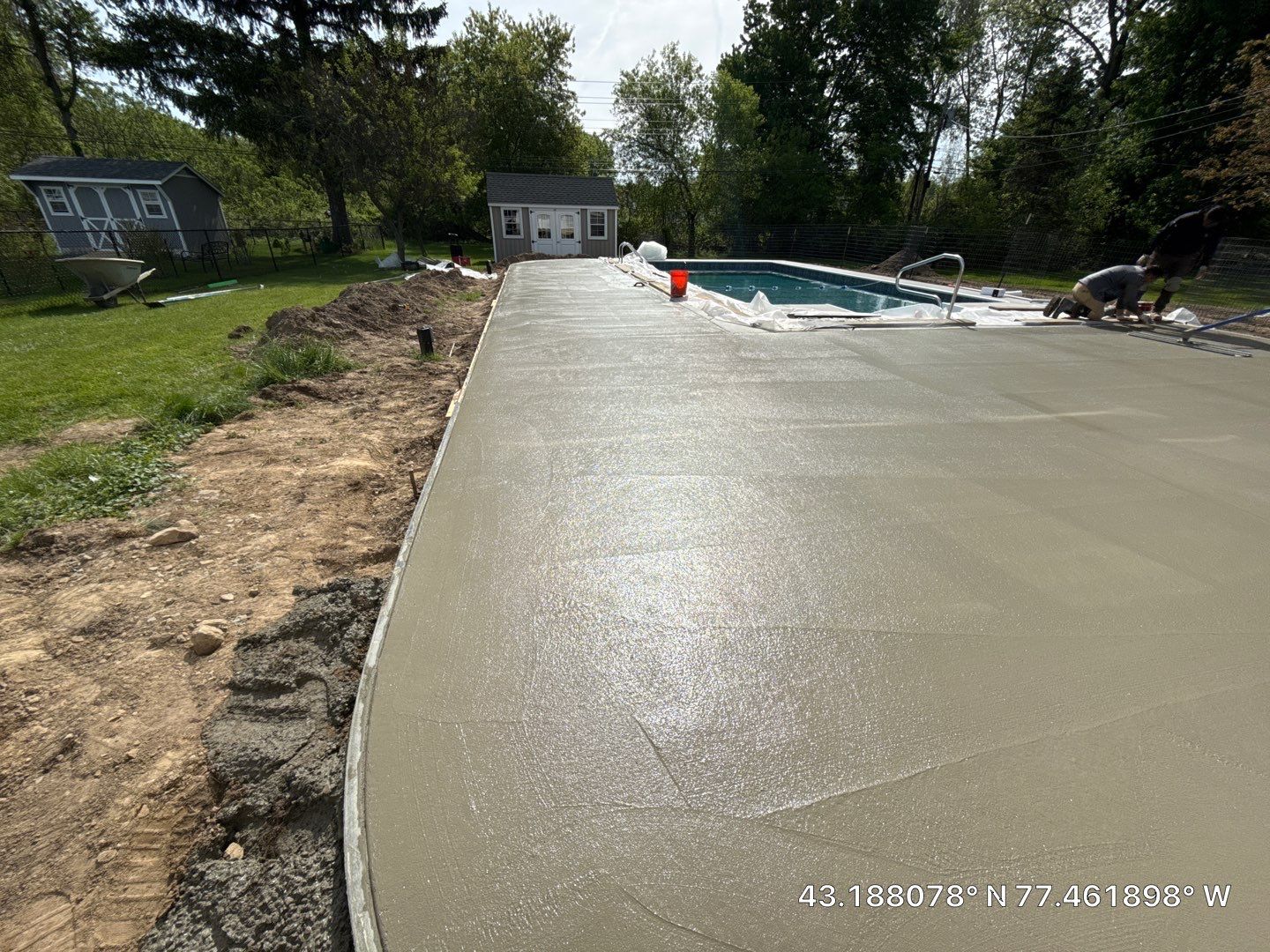 Bagari Willow Garage Coating by NG Masonry & Construction LLC