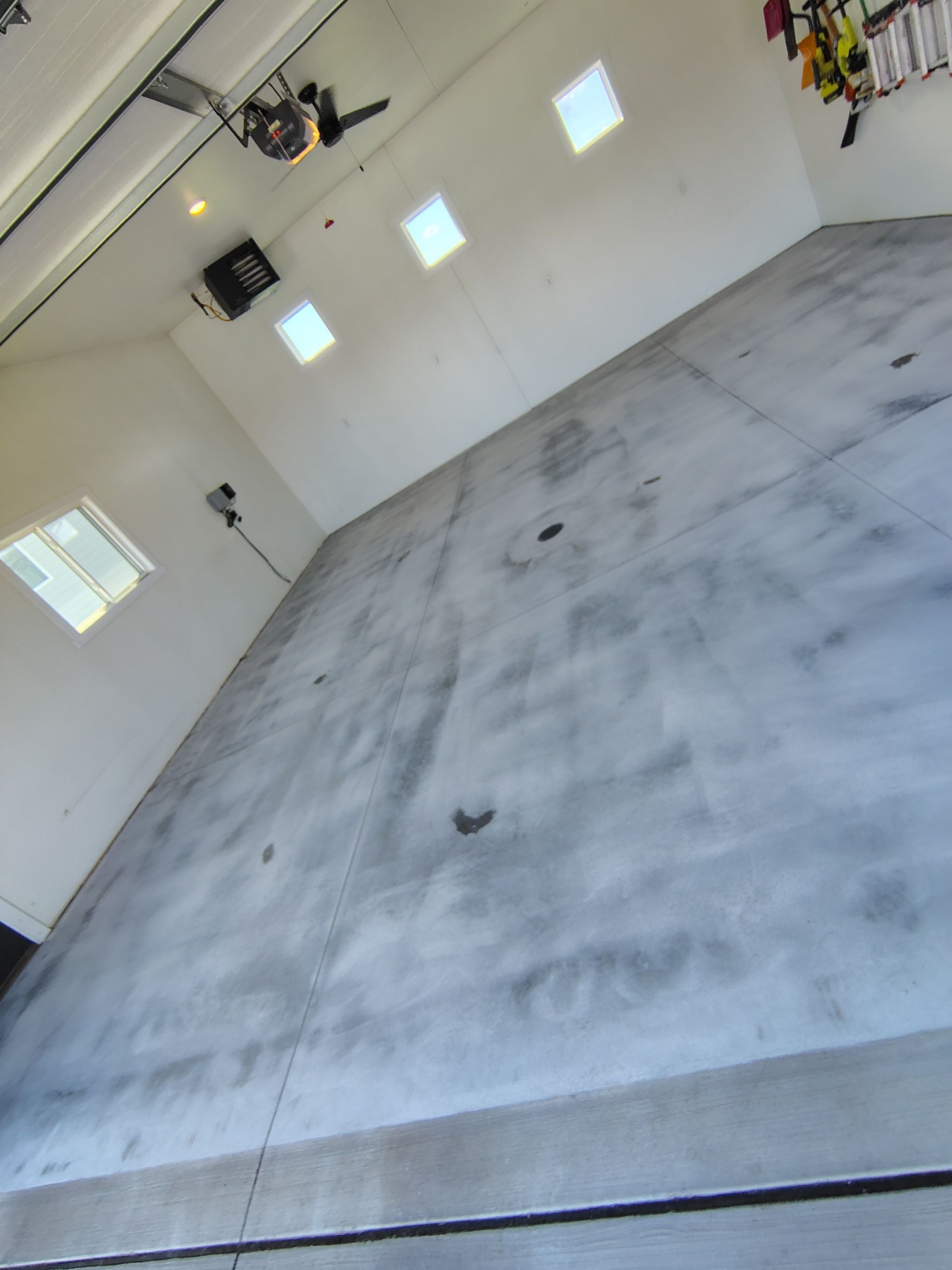 Dell Rapids Multi-Car Garage Concrete Floor Coating and Repair by Select Painting, Coatings & Garage Cabinets