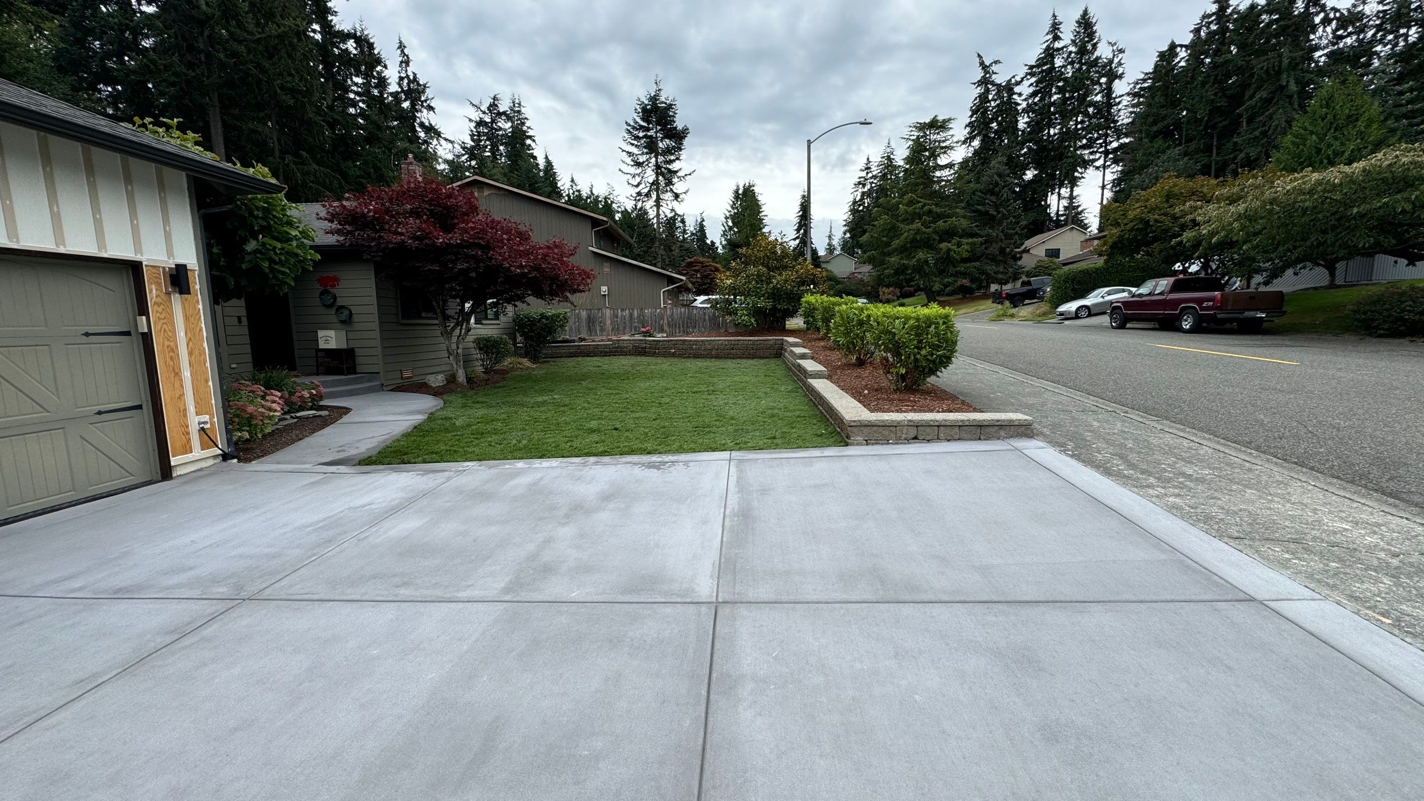 James | Concrete Driveway, Walkway & Stairs/Porch and & Planting by Jireh Asphalt & Concrete Inc 
